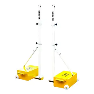Badmintonstolper transportable 2 stk | Ideell til skole og fritidsbruk