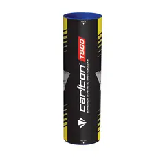 Badmintonball Carlton T800 hvit/blå 6 stk | Til skolespill og trening
