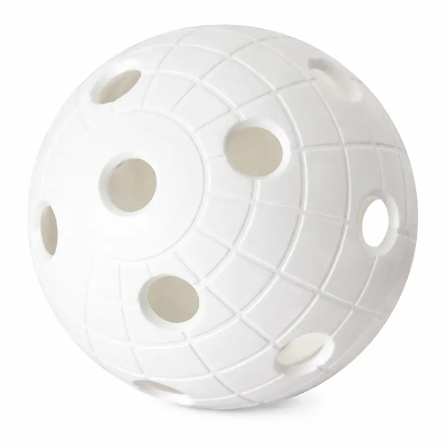 Innebandyball | Hvit | 10 Stk Til trening og lek 