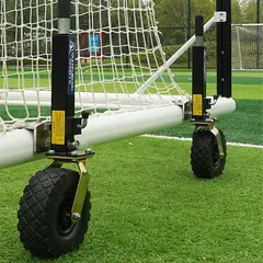 Hjulsett 360 grader til fotballmål 4 hjul i pakken