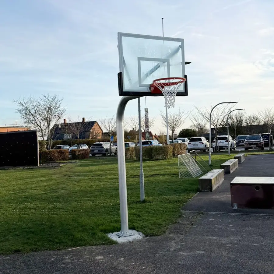Basketballstativ Klubben Street Fastmontert | Til skolegården 