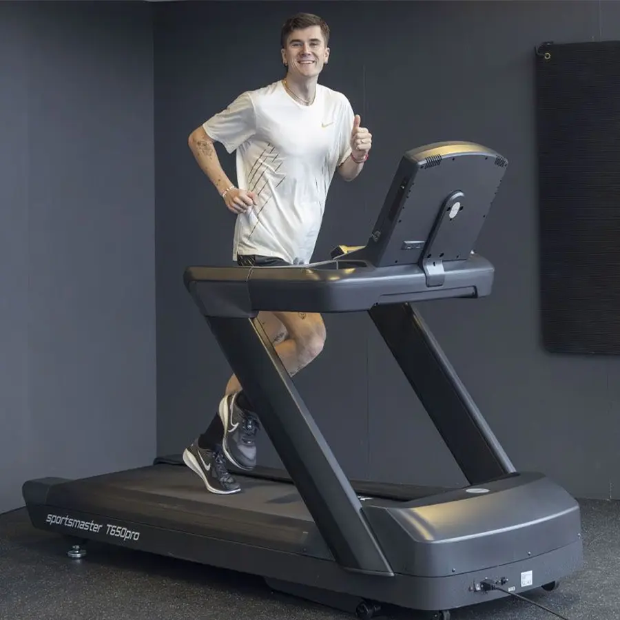 Tredemølle SM T650 PRO Svart For studio, toppidrett og testmiljøer 