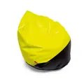 Sittesekk Pære Lime 60 x 150 cm | Lime/Svart