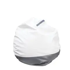 Sittesekk Pære Hvit 60 x 150 cm | Hvit/Grå