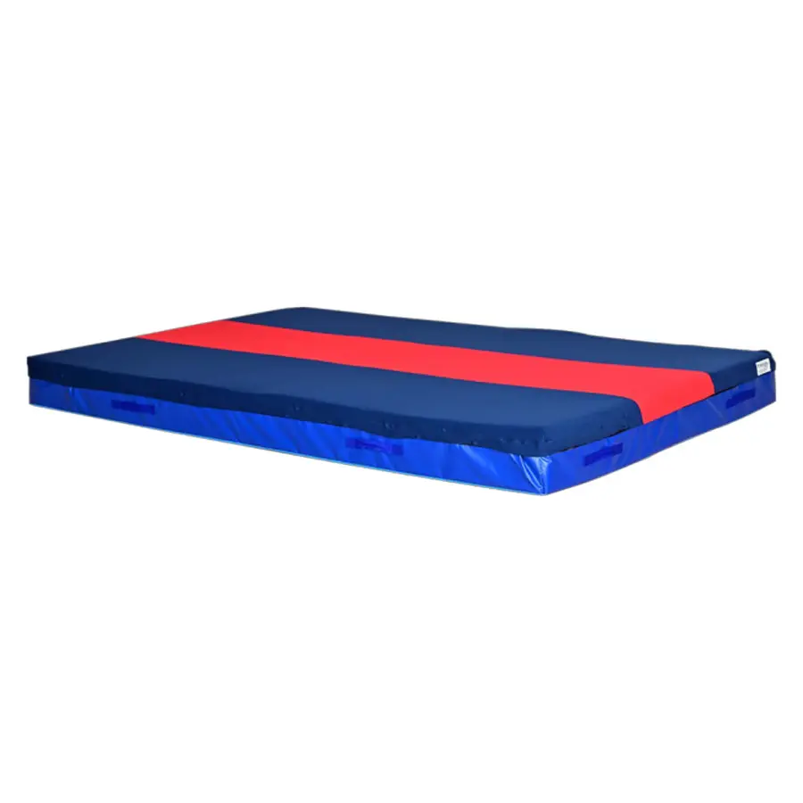 Softtop 300x200x25 cm Rød og blå | Med skum og trekk 