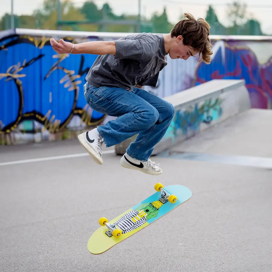 Schildkröt Skateboard Kicker 31 Rullebrett | Nybegynner 