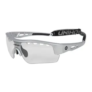 Innebandybriller Unihoc Victory Senior Beskyttelsesbriller | S&#248;lv/ Svart