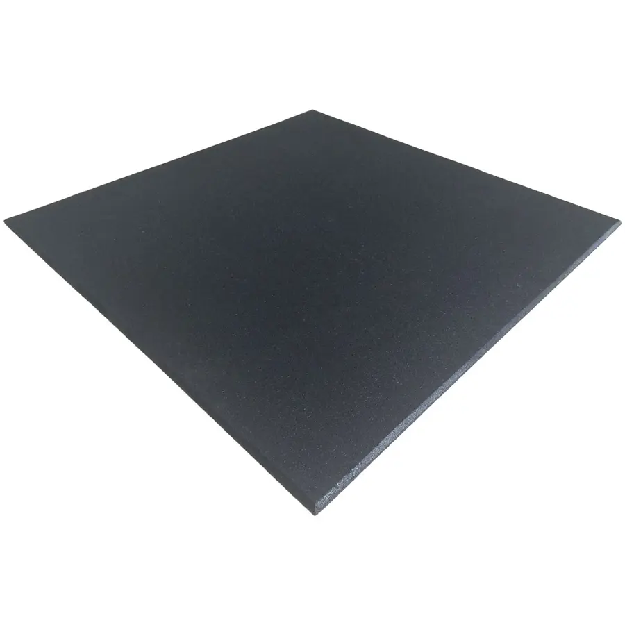 Treningsgulv - 25 mm 100 x 100 cm gummifliser til gymgulv 