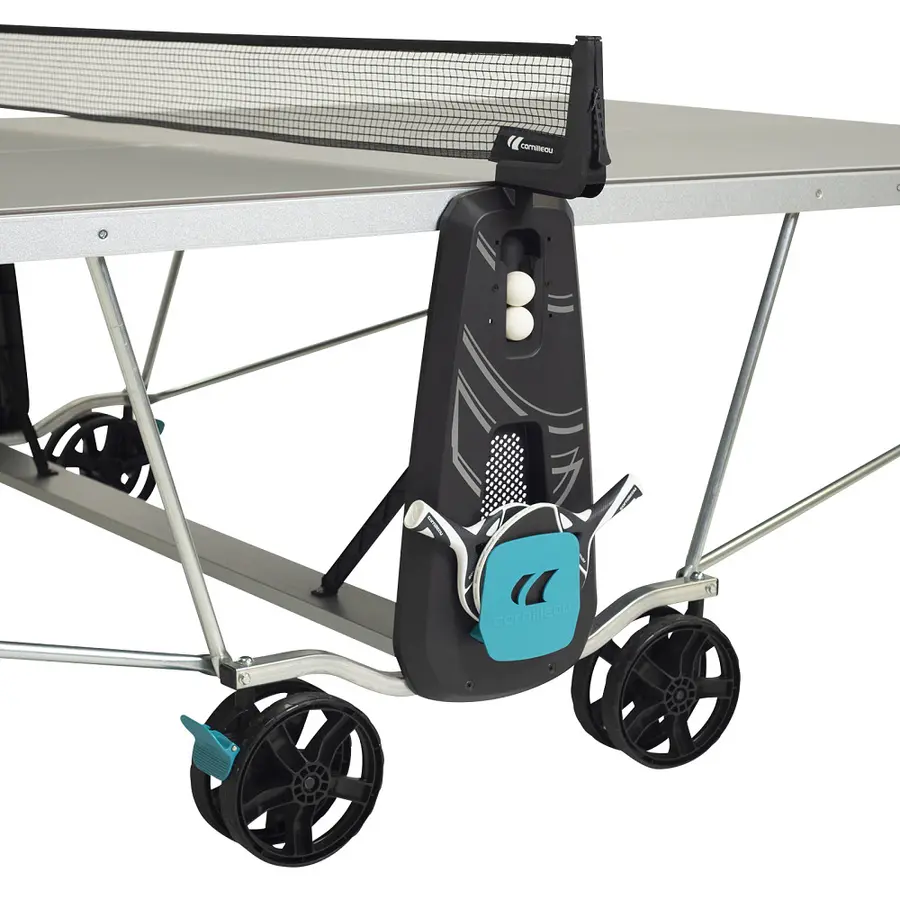 Bordtennisbord Cornilleau 400X Blå | Utendørs | Med nett 