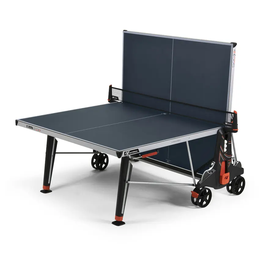 Bordtennisbord Cornilleau 500X Svart | Utendørs | Med nett 