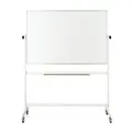 Whiteboard tavle 180x100 cm Tosidig whiteboardtavle på hjul