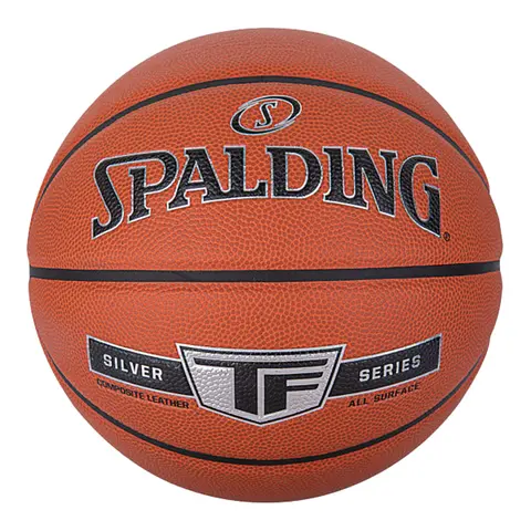 Basketball Spalding NBA Silver str 7 Treningsball til inne- og utebruk