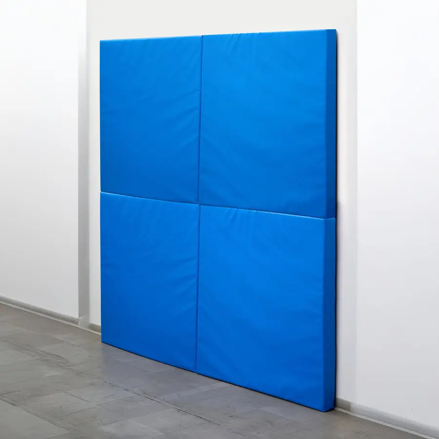 Støtdempende veggpolstring 100 x 100 x 8 cm 
