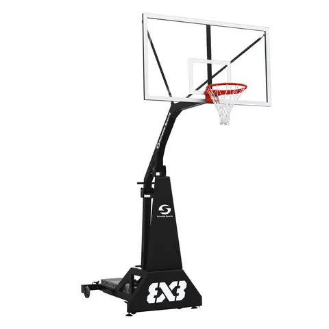 Streetbasketstativ Street Slammer 3x3 Portabel | H&#248;ydejustering