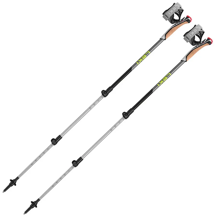 Gåstaver Leki Traveller Justerbar lengde 90 - 130 cm 