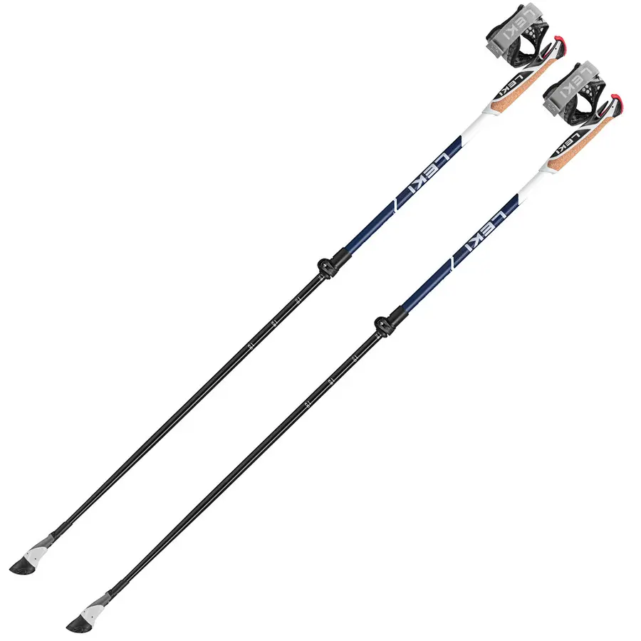 Gåstaver Leki Smart Supreme Justerbar lengde 100 - 130 cm 