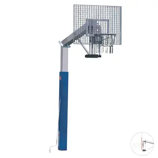 Basketballstativ Fair Play Silent 2.0 120x90 | Justerbar