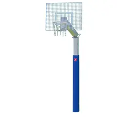 Basketballstativ Fair Play Silent 2.0 120x90 cm | Fastmontert | Fast kurv