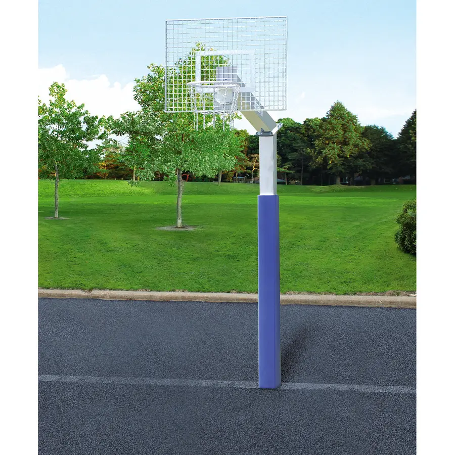 Basketballstativ Fair Play Silent 2.0 120x90 cm | Fastmontert | Fast kurv 