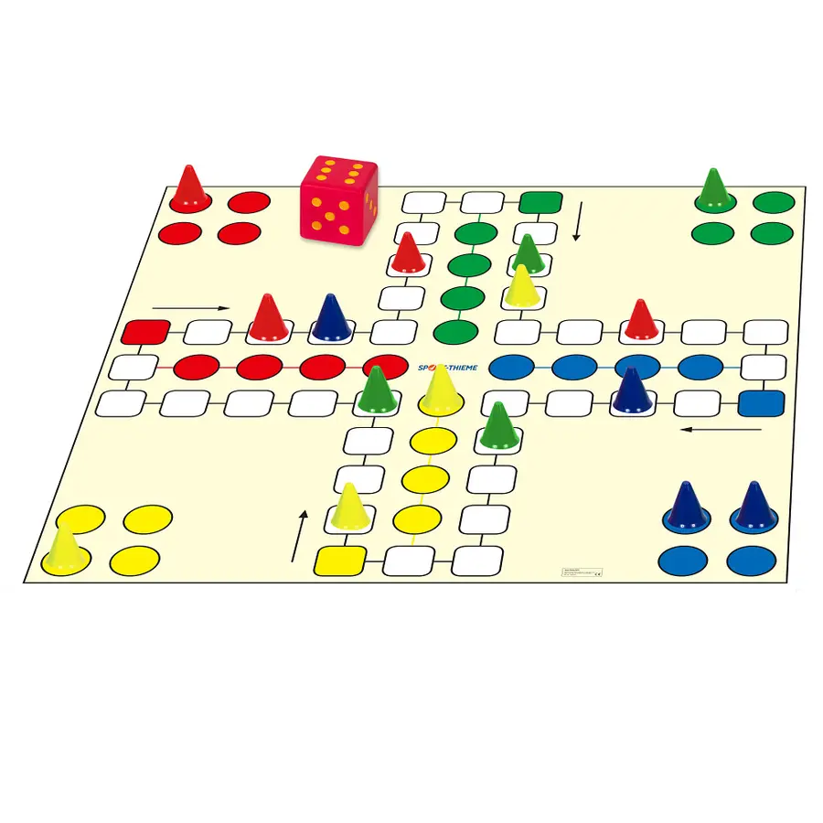 Ludo Hagespill 149 x 149 cm 