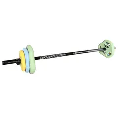 Vektsett Pump PU 20 kg Vektstang 141 cm, vektskiver og låser
