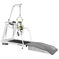 Tredemølle T3000 MED | Med rekkverk, underarmstøtte, galge, rampe | MDR
