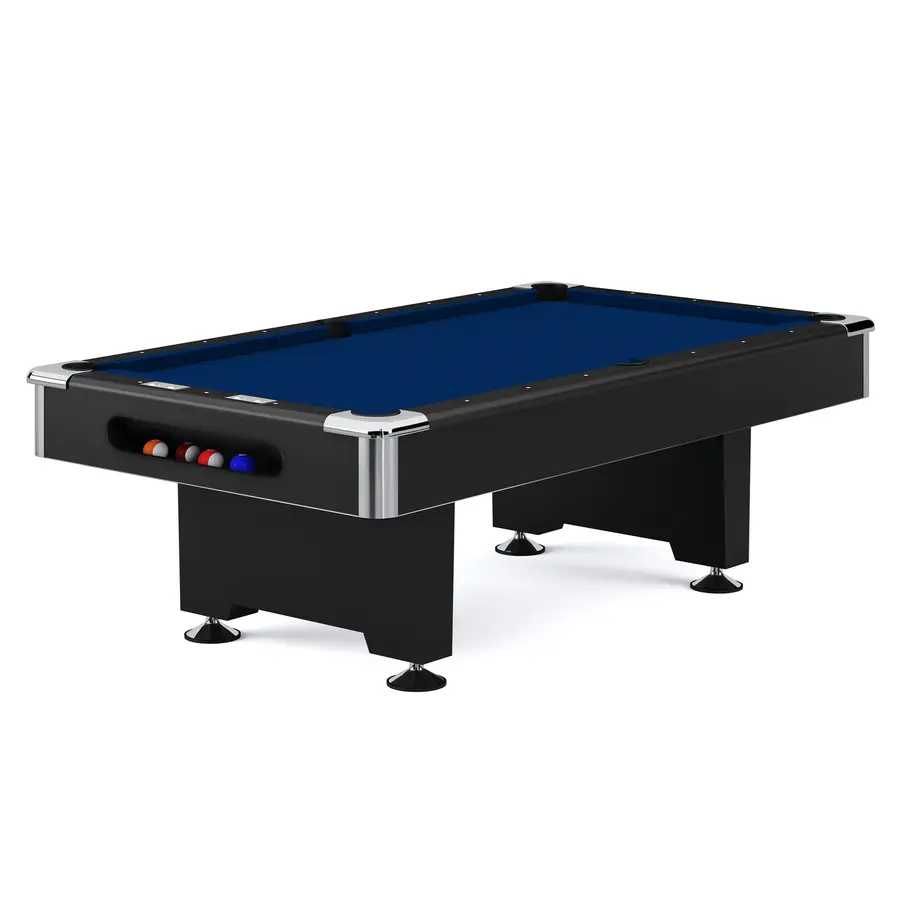 Biljardbord Club Pro III 7 fot Skifer Blå EuroSpeed duk | Spillefelt 198x99 