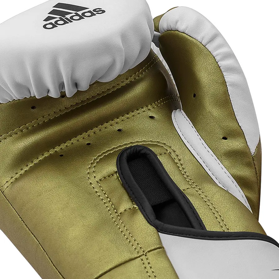 Boksehansker Adidas Speed Tilt 350 16 oz Treningshansker | Hvit/ Gull 