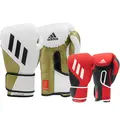 Boksehansker Adidas Speed Tilt 350 12 oz Treningshansker | Hvit/ Gull