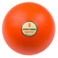 Støtkule i gummi 3 kg 115 mm | Rød