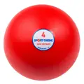Støtkule i gummi 4 kg 115 mm | Oransje