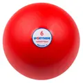 Støtkule i gummi 6 kg 130 mm| Oransje