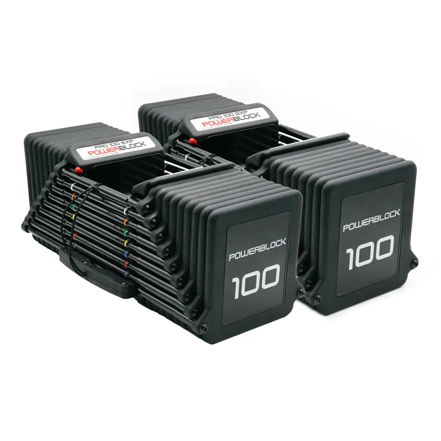 PowerBlock Manual PRO 100 EXP Justerbar dumbell | 1-18 kg 