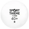 Bordtennisball Sport-Thieme Ace 6 stk. | Hvit | Trening