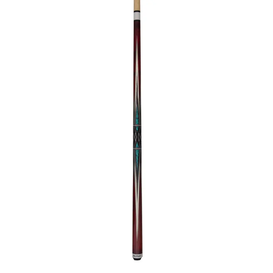 Biljardkø Jim Davis Mirage 147 cm 2-delt | Brun/ blå 