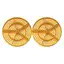 Banetau Vinger Gold 150 mm | Gul Til Malmsten Racing Lanes 
