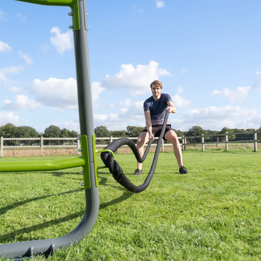 EXIT GetSet Tilbehør | Battle Rope ring Passer til Monkeybars og Powerstations 