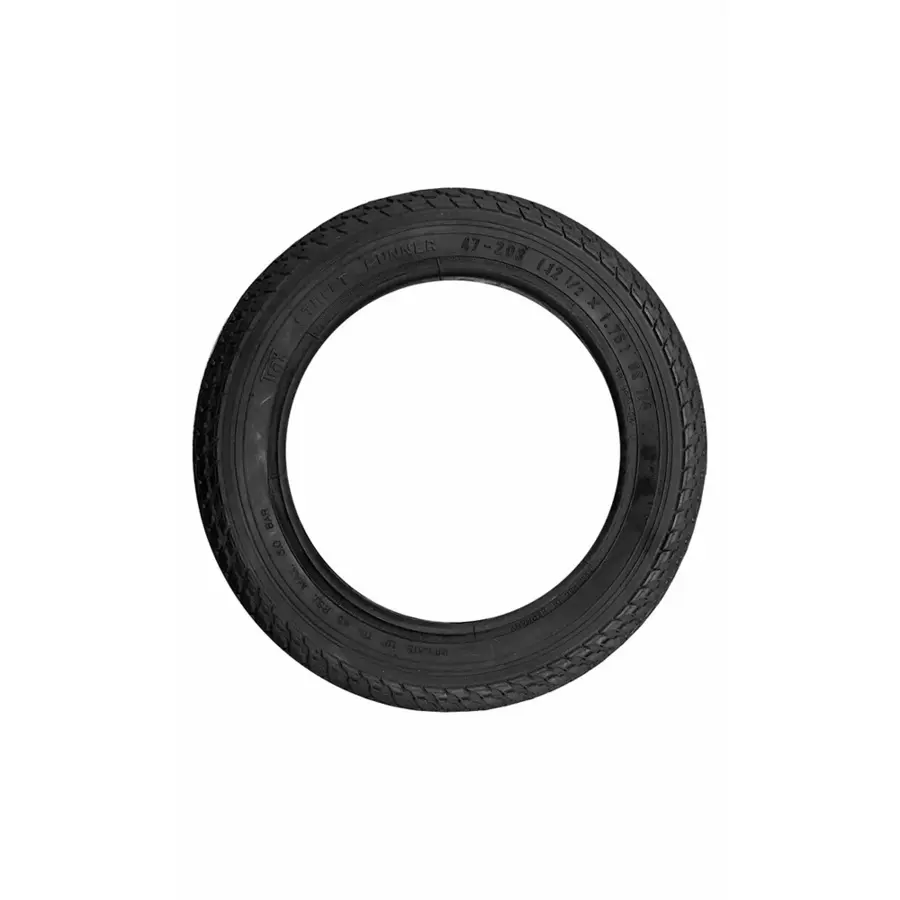 QU-AX Dekk | 203mm | 12” Svart | Tilbehør til enhjulssykkel 