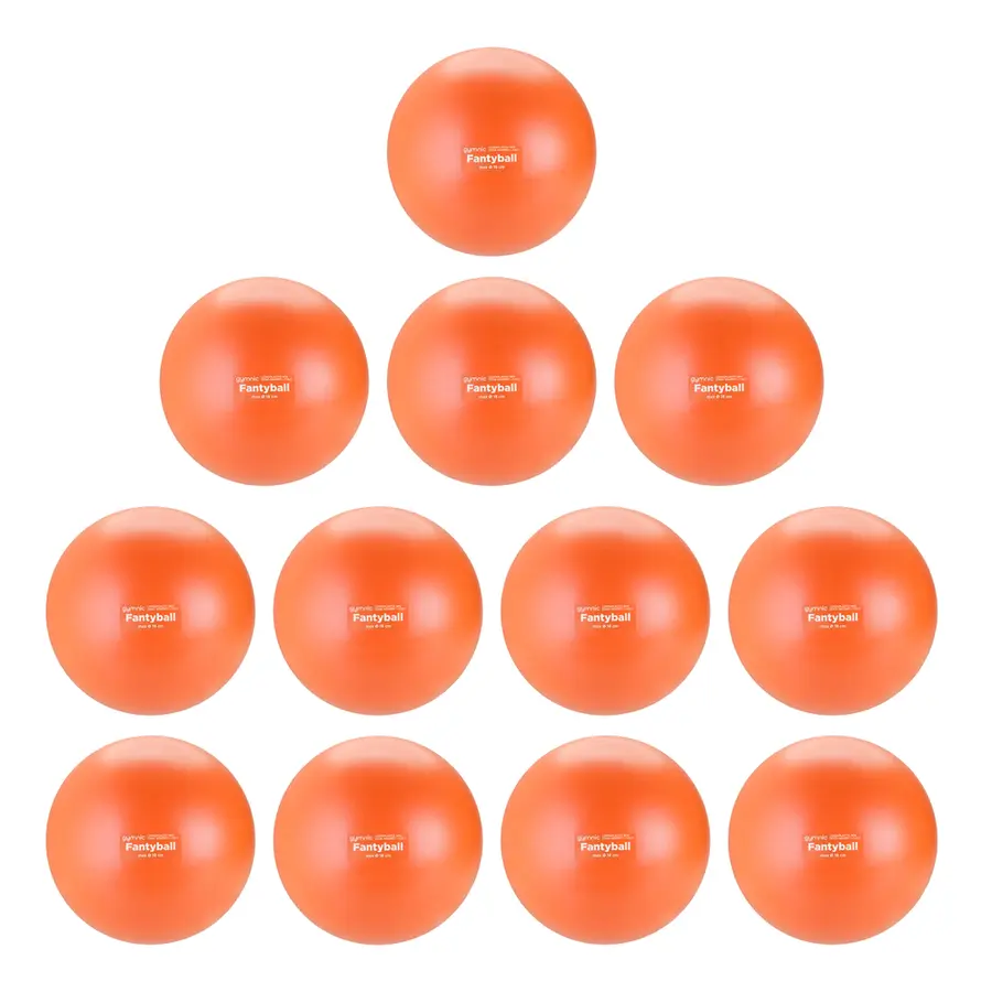 Fantyball - Super soft lekeball 12 stk 12 Luftfylte baller til lek | 18 cm 
