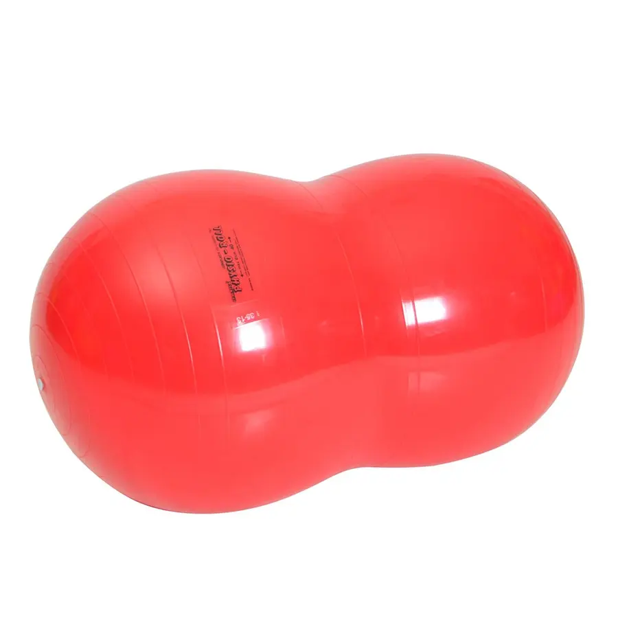 Physio Roll - Peanutball 40x65 cm Rød lateksfri terapi- og treningsball 