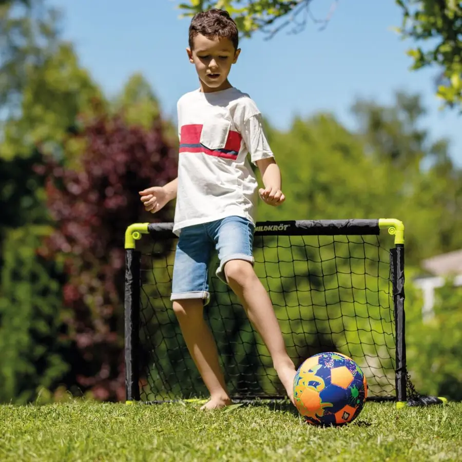 Schildkröt Fotballmål | 2 stk 90x60 cm | Sammenleggbare mål 