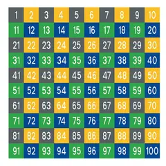 Asfaltmaling Nummertavle med montering Størrelse 3 x 3 meter