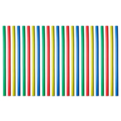 Pool Noodles - Comfysett med 24 stk. Sett med flytepølser, flytepinner