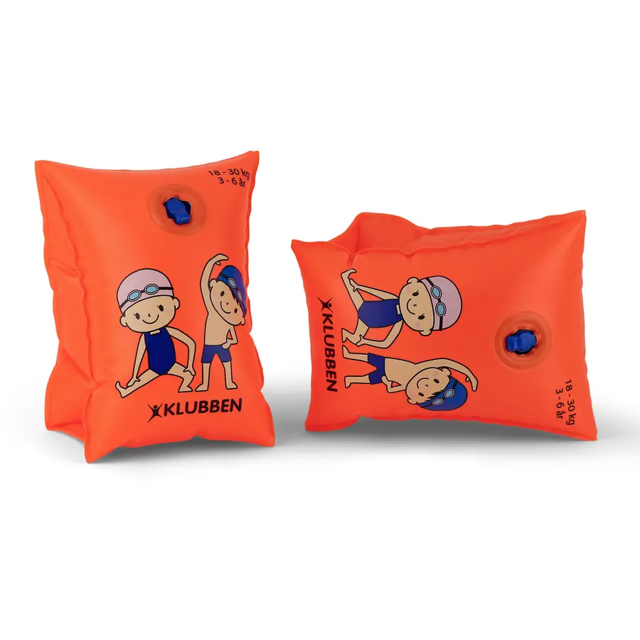 Armringer Klubben | 1-3 år opptil 18 kg | Oransje 