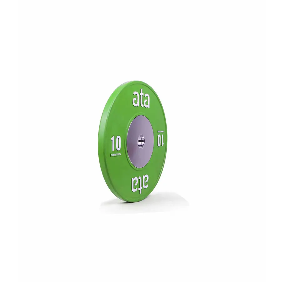 Vektsett ata Competition 140 kg+15kg Bar 2 av hver | 10-15-20-25 kg 