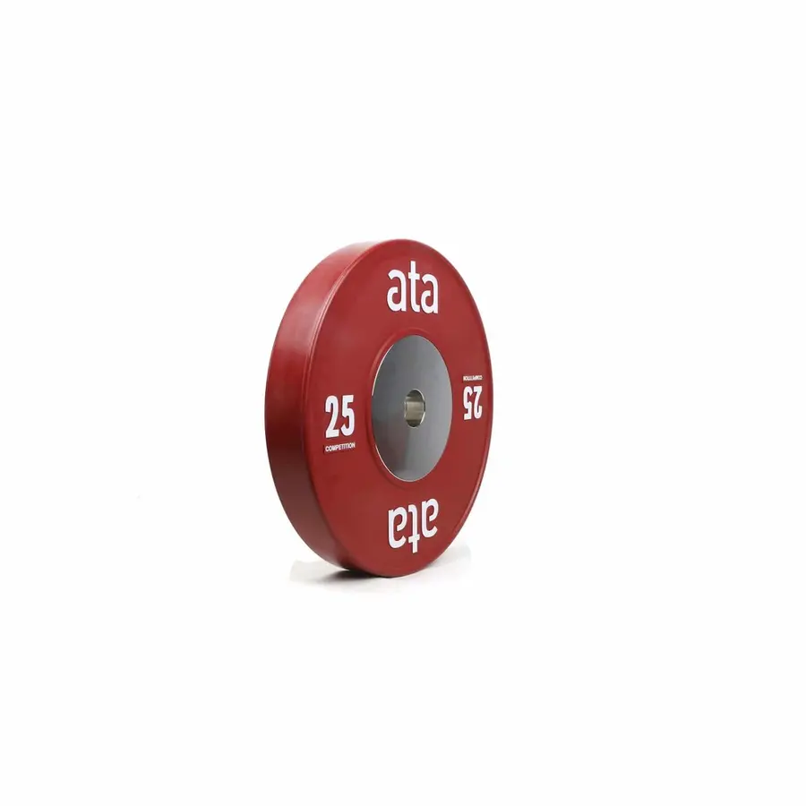 Vektsett ata Competition 140 kg+15kg Bar 2 av hver | 10-15-20-25 kg 