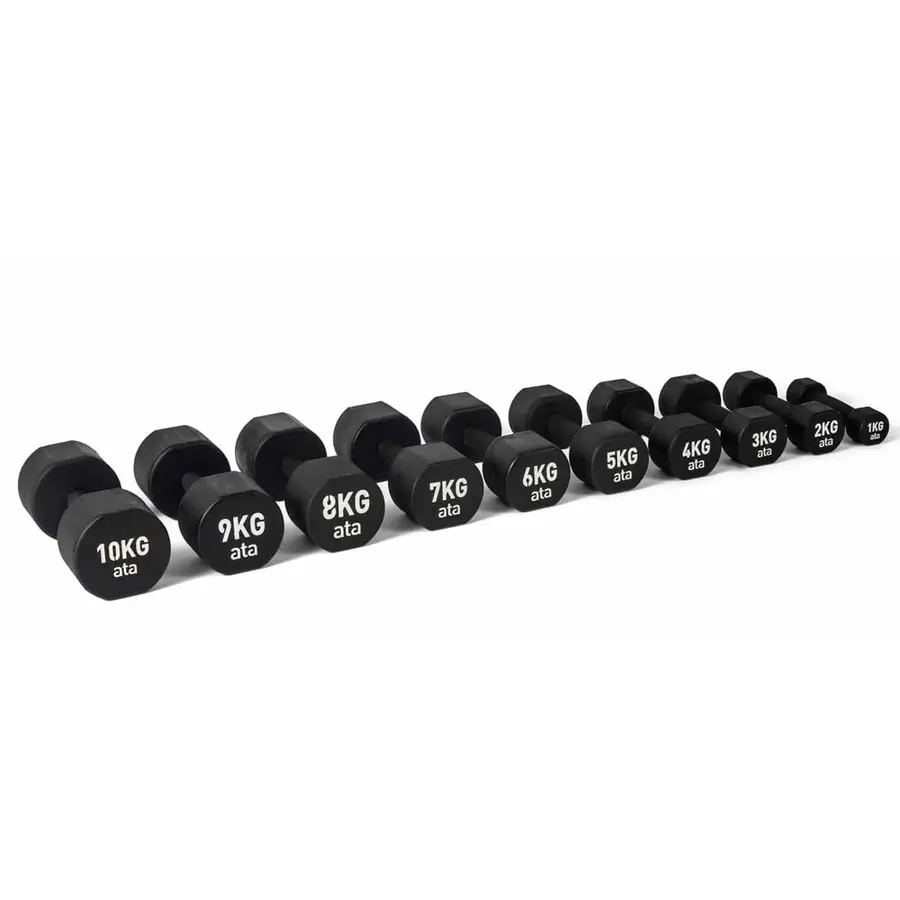 Manualsett ata Aerobic PU med 1-10 kg Stativ og 10 par manualer 