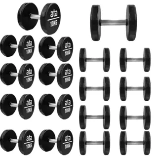 Manualer ata PU Hantel Pro Elite 2-40 kg 2 av hver | 2-40 kg