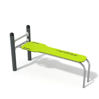 Treningsbenk street workout Utendørs treningsapparat