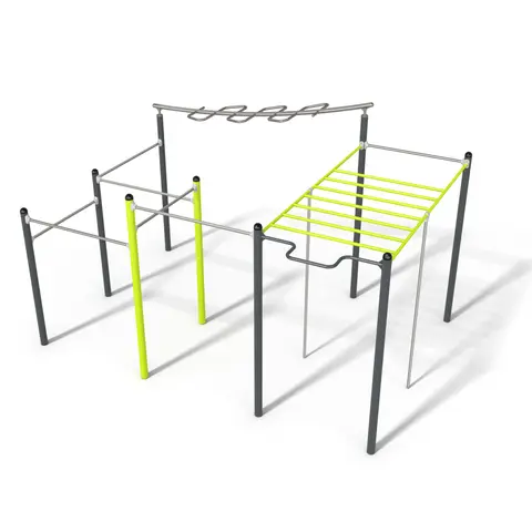 Treningsstativ med b&#248;yler Utend&#248;rs treningsapparat